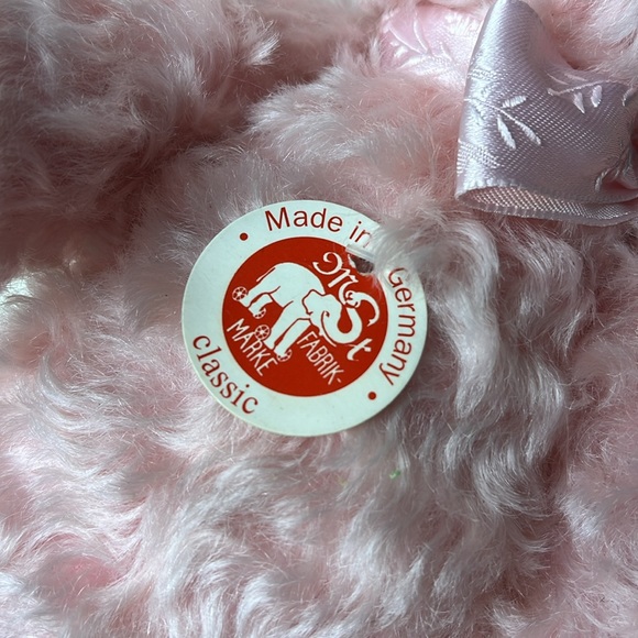 STEIFF PINK MUSIC BOX BEAR - Picture 7 of 12